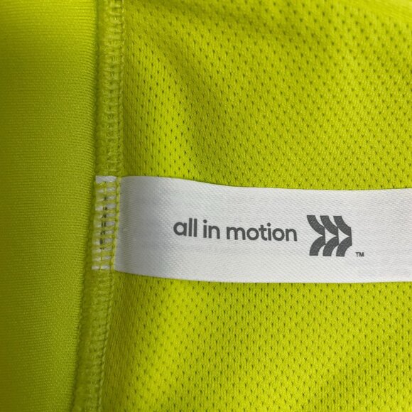 ALL IN MOTION BRA LIGHT SUPPORT EVERYDAY SOFT STRAPPY WOMEN'S LIME GREEN NWT - Picture 8 of 9
